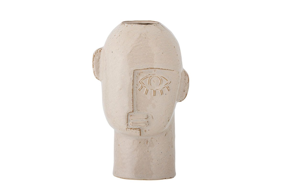 Vase « Izzra » – en faïence claire