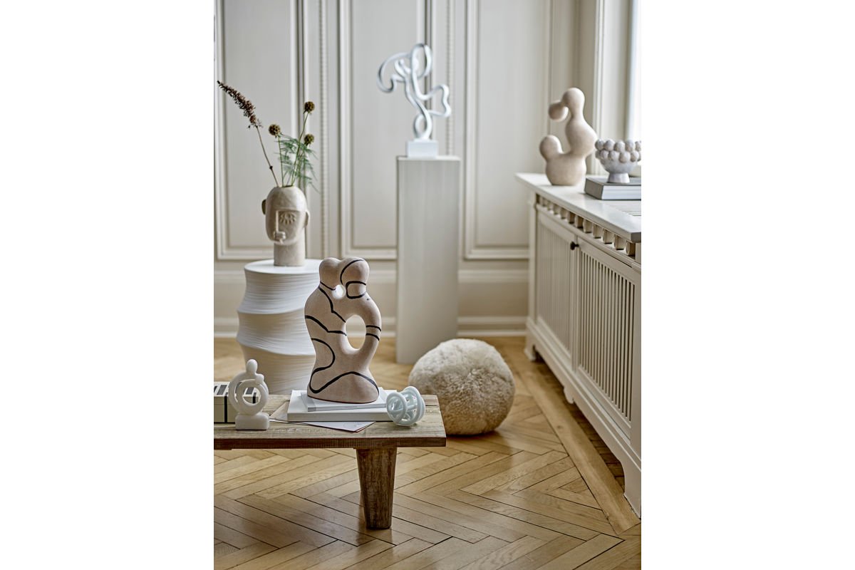 Vase « Izzra » – en faïence claire