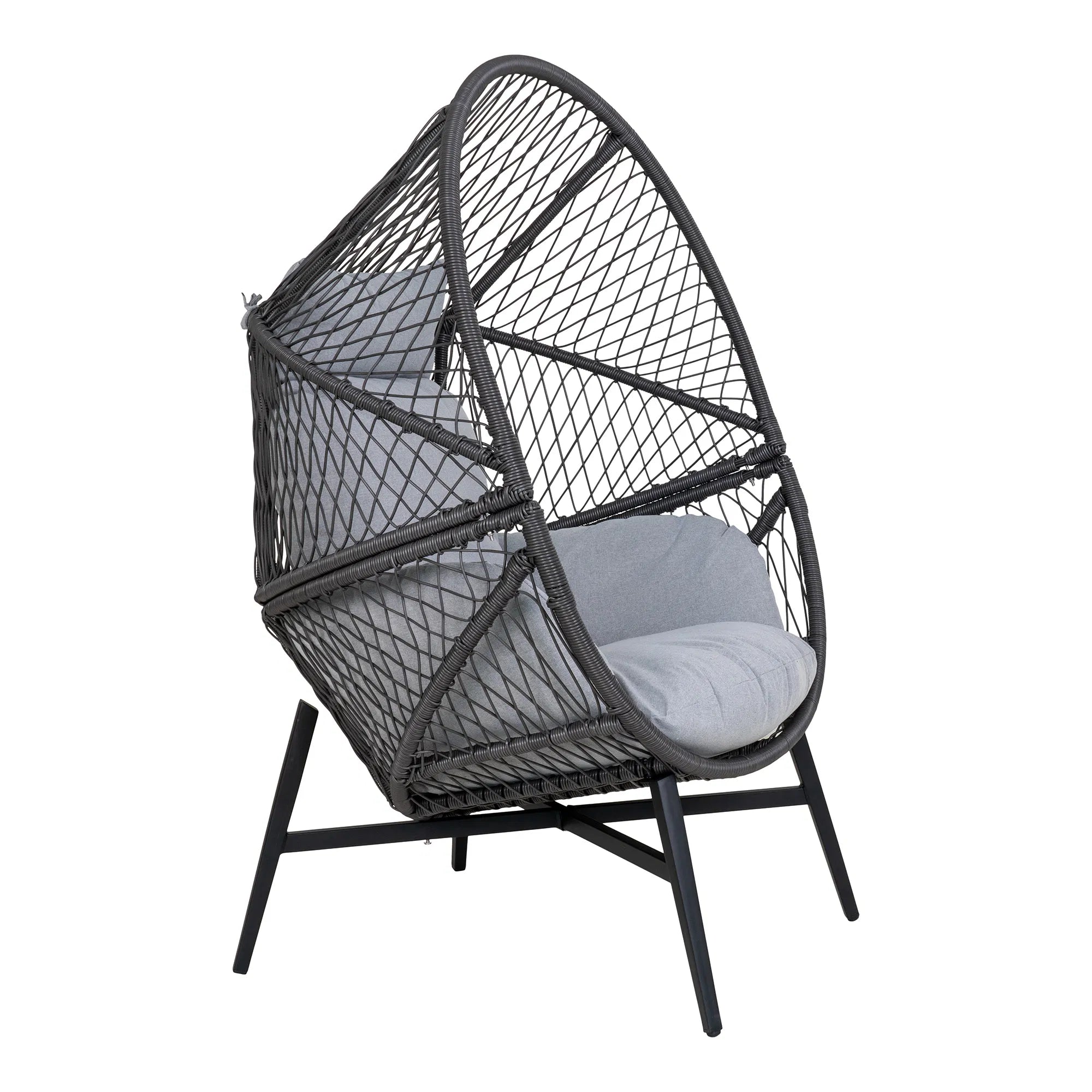 Loungesessel Marano aus Polyrattan inkl. Kissen