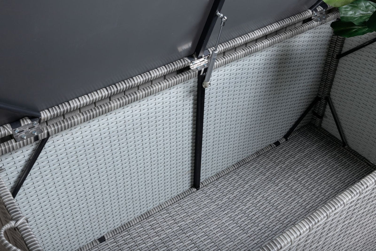 Coffre à coussins de jardin Dimmy - Disponible en Gris, Naturel ou Blanc