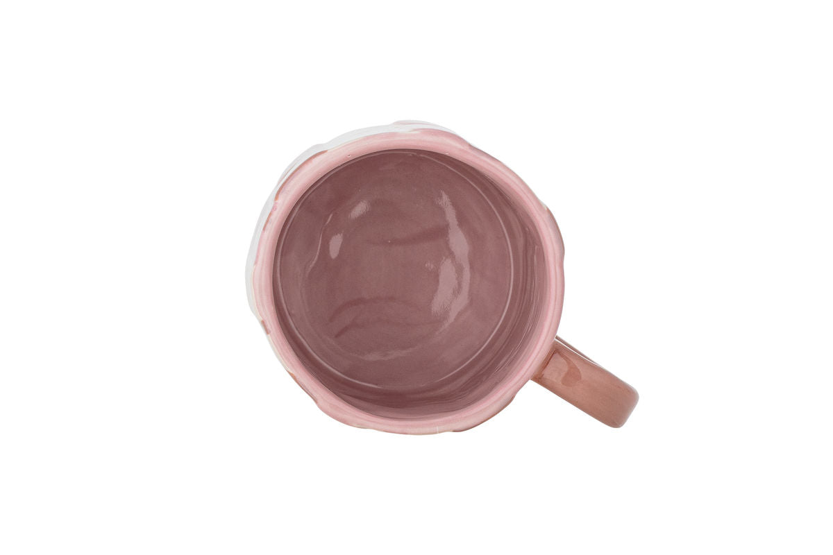 Becher Rosina – Tasses en grès peintes à la main (lot de 4)