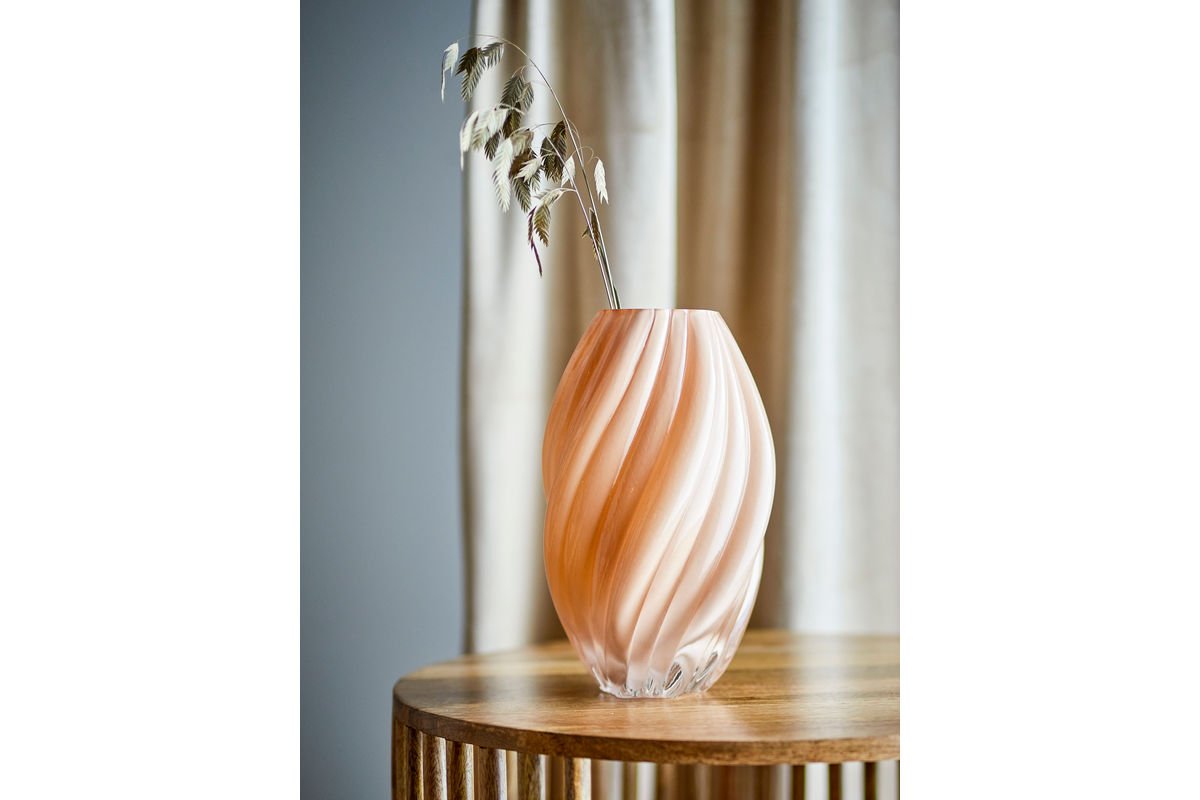 Vase « Kairoa » – Verre couleur naturelle