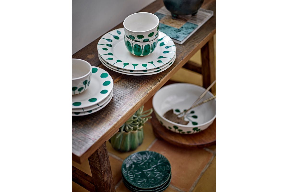 Teller Elvara - fabriqué en grès Ensemble de 3 pièces