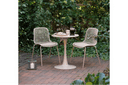 Table d'appoint de jardin Serevina - design moderne en Taupe