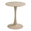 Table d'appoint de jardin Serevina - design moderne en Taupe