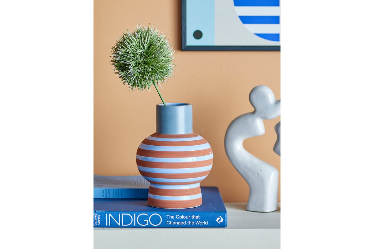 Vase Mara - Orange, en grès