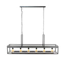 Suspension "Talor – 6 douilles avec structure robuste en Métal en gris charbon