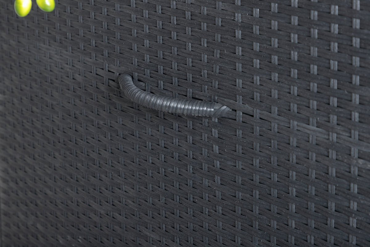 Coffre à coussins de jardin Brisbane - Disponible en Gris, Noir et Naturel