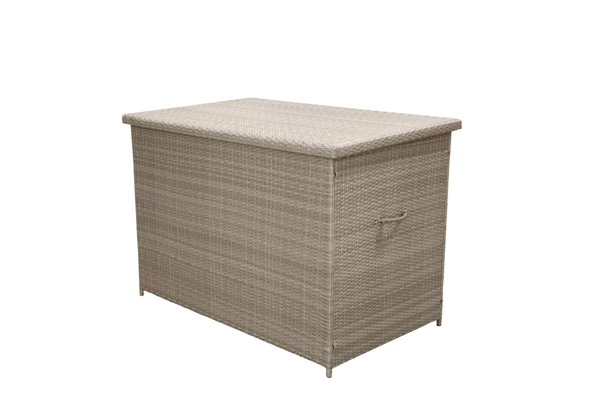 Coffre à coussins de jardin Brisbane - Disponible en Gris, Noir et Naturel