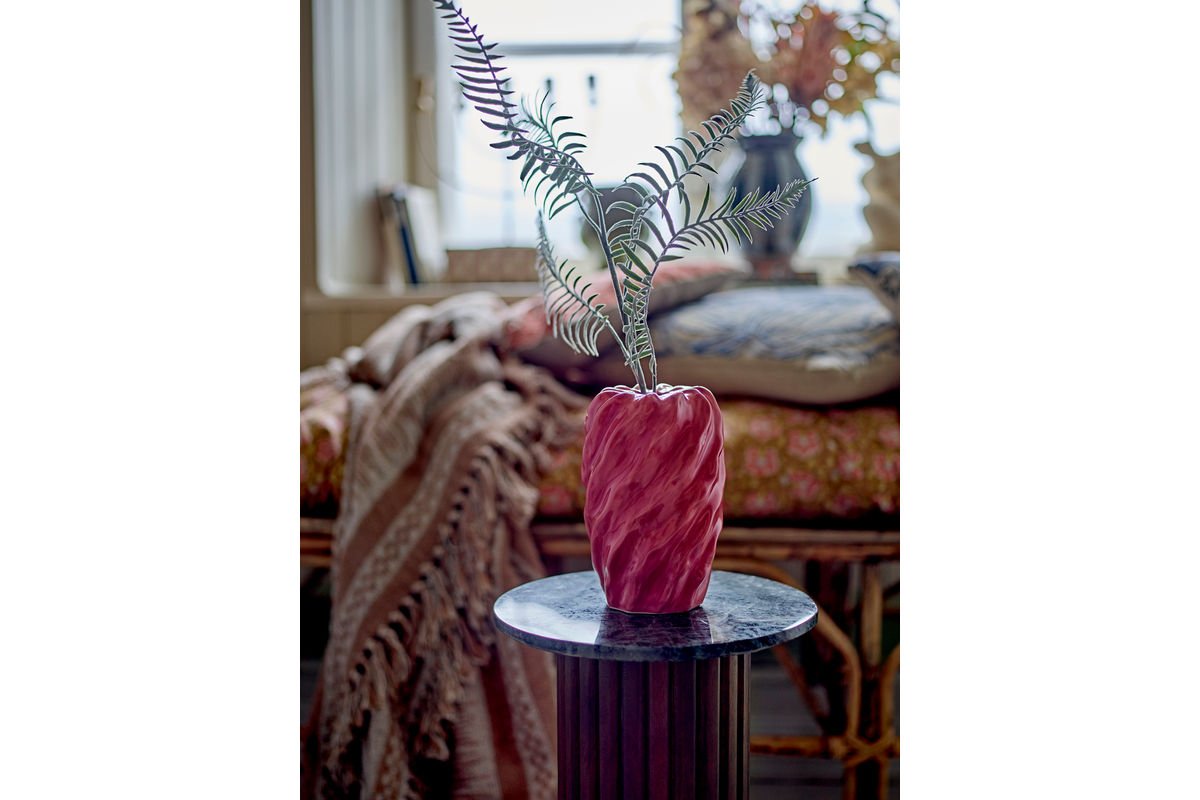 Vase Mila - Rosé, en grès