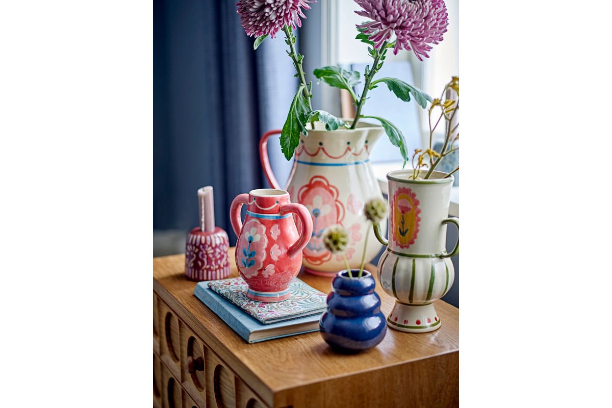 Vase Lulo - Bleu, en grès