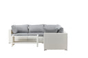 Ensemble lounge de jardin Panther - en rotin synthétique disponible en 3 couleurs