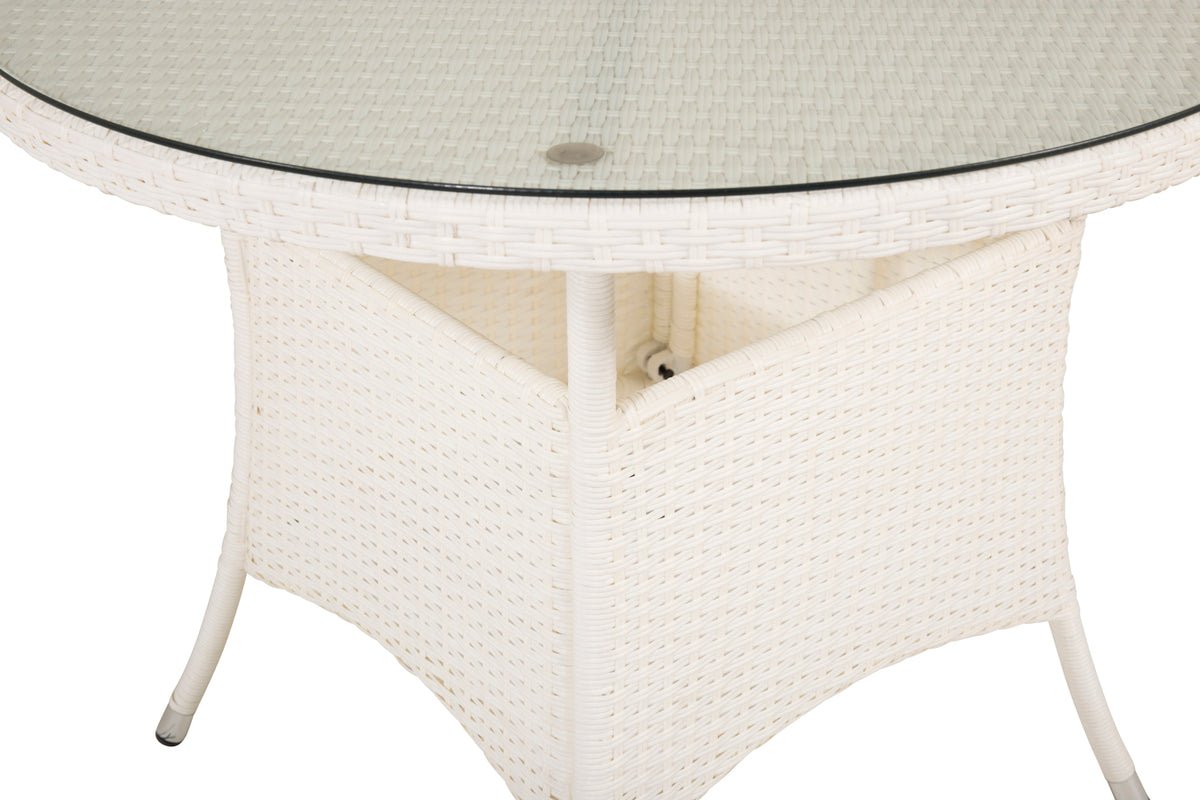 Table de jardin Eluno - le design moderne crée une atmosphère conviviale