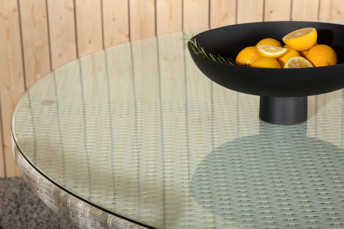 Table de jardin Eluno - le design moderne crée une atmosphère conviviale