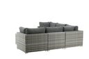 Ensemble lounge de jardin Panther - en rotin synthétique disponible en 3 couleurs