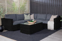 Ensemble lounge de jardin Panther - en rotin synthétique disponible en 3 couleurs