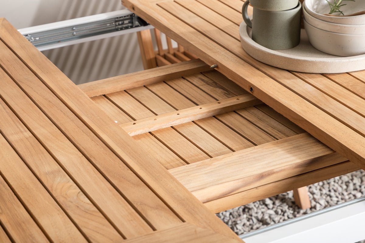 Table de jardin Lunea - une table à manger extensible pour l'extérieur