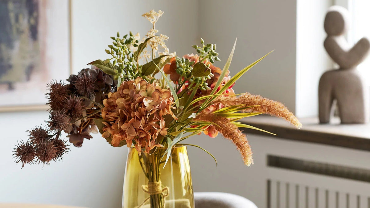 Fleurs artificielles Autumn - bouquet aux couleurs automnales