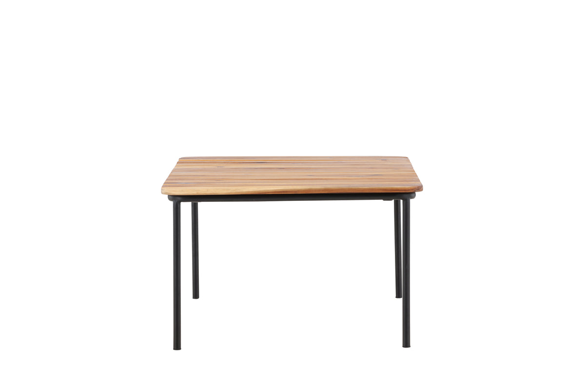 Table basse de jardin Berit - Avec plateau en acacia aspect naturel