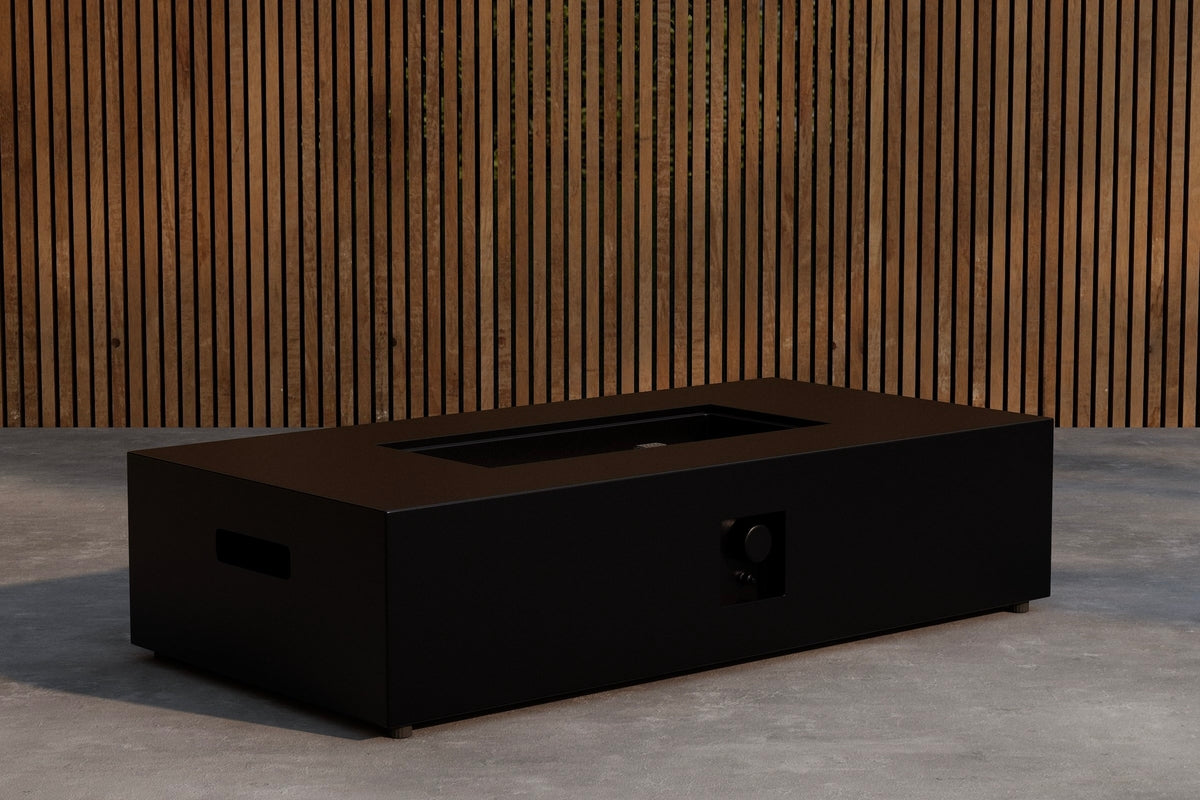 Foyer Ignis - forme rectangulaire et élancée en fibrociment