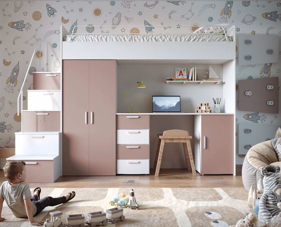 Lit superposé pour enfants Dream surface mate