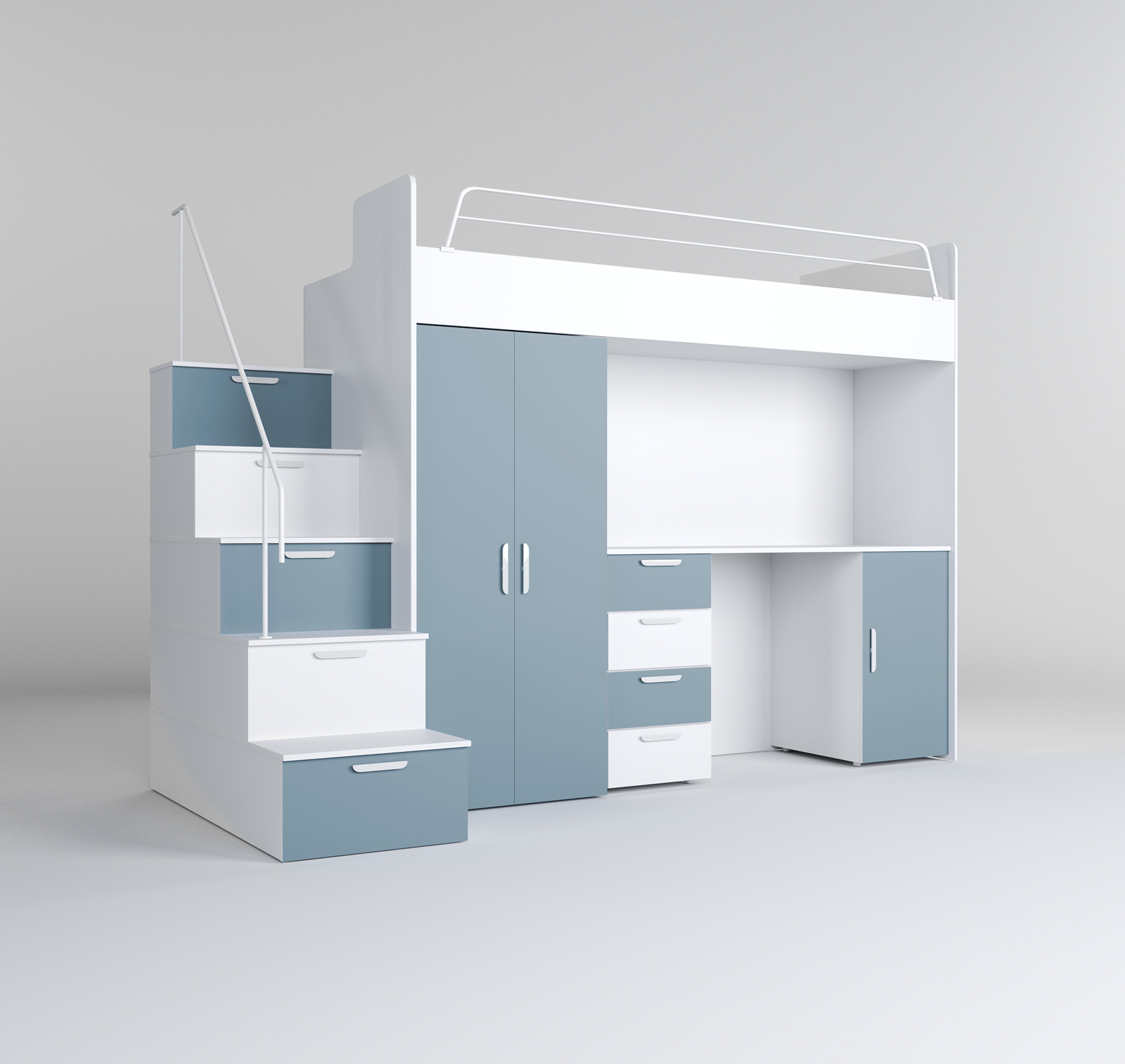 Kinderhochbett Dream Matte Oberfläche