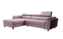 Designer Ecksofa Massimo mit Schlaf- und Klappfunktion