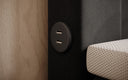 Lit boxspring Minera avec LED, USB et espace de rangement