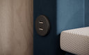 Lit boxspring Minera avec LED, USB et espace de rangement