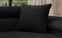 Coussins décoratifs carrés Loom 40x40 en Côtelé