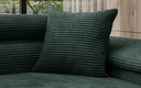 Coussins décoratifs carrés Loom 40x40 en Côtelé