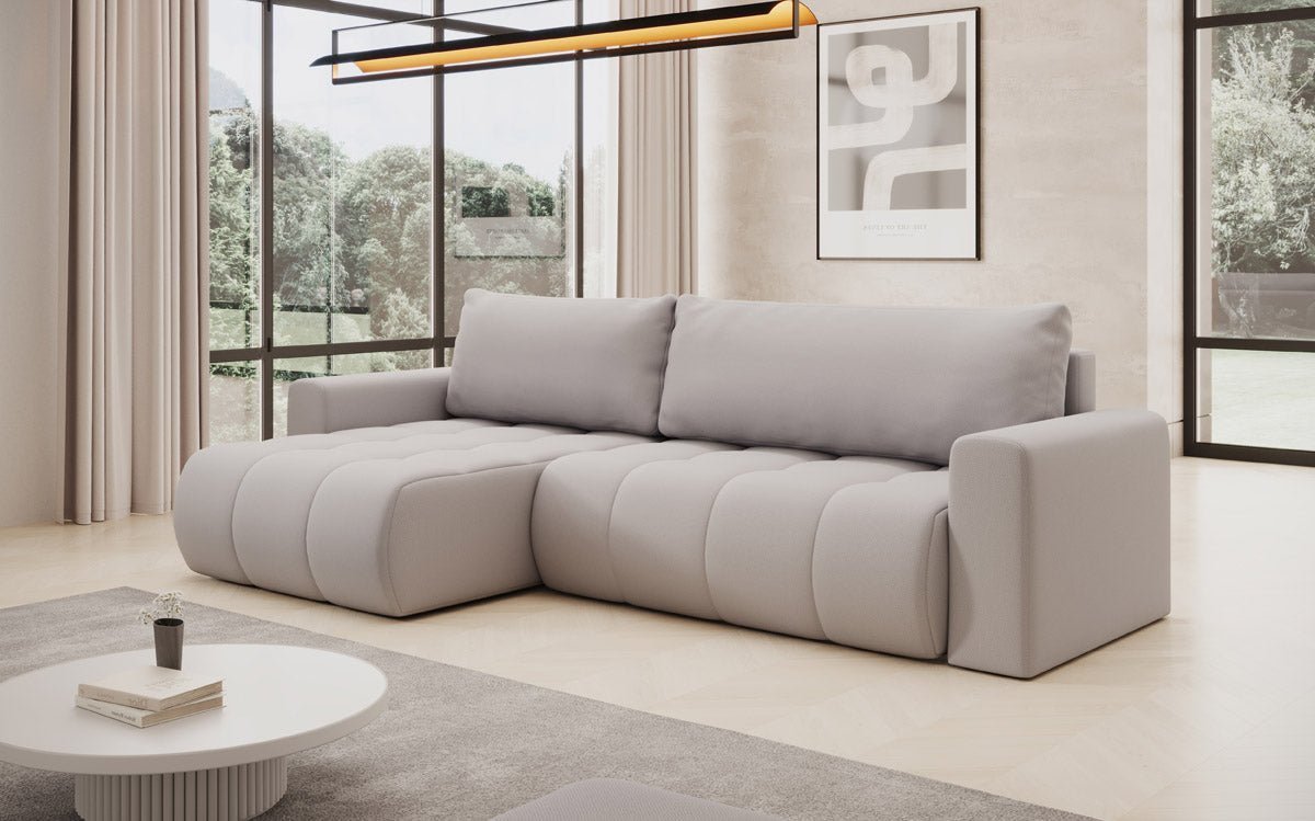 Designer Sofa Venezia mit Schlaffunktion und Stauraum