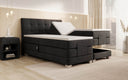 Lit boxspring Amara Velours à réglage électrique