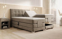 Lit boxspring Amara Velours à réglage électrique