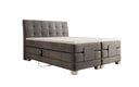Lit boxspring Amara Velours à réglage électrique