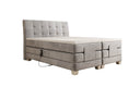 Lit boxspring Amara Velours à réglage électrique