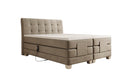 Lit boxspring Amara Velours à réglage électrique
