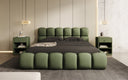 Designer Polsterbett Boston Stoff mit Stauraum