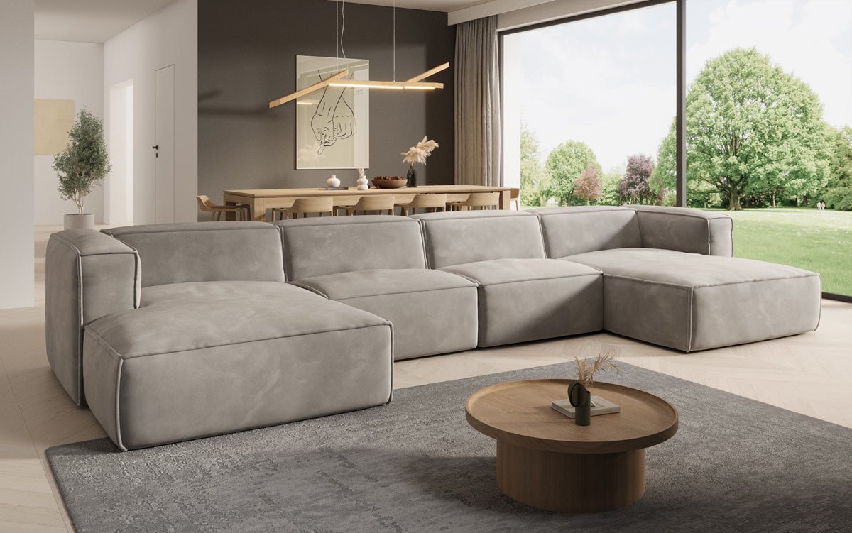 Canapé Designer Comfy U en Velours