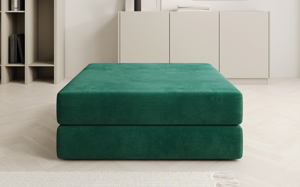 Beistellhocker Lazy en Velours