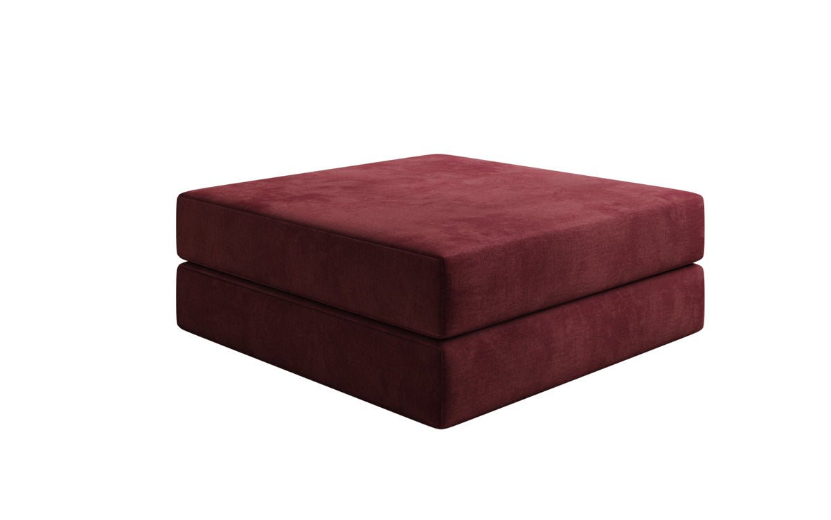 Beistellhocker Lazy en Velours