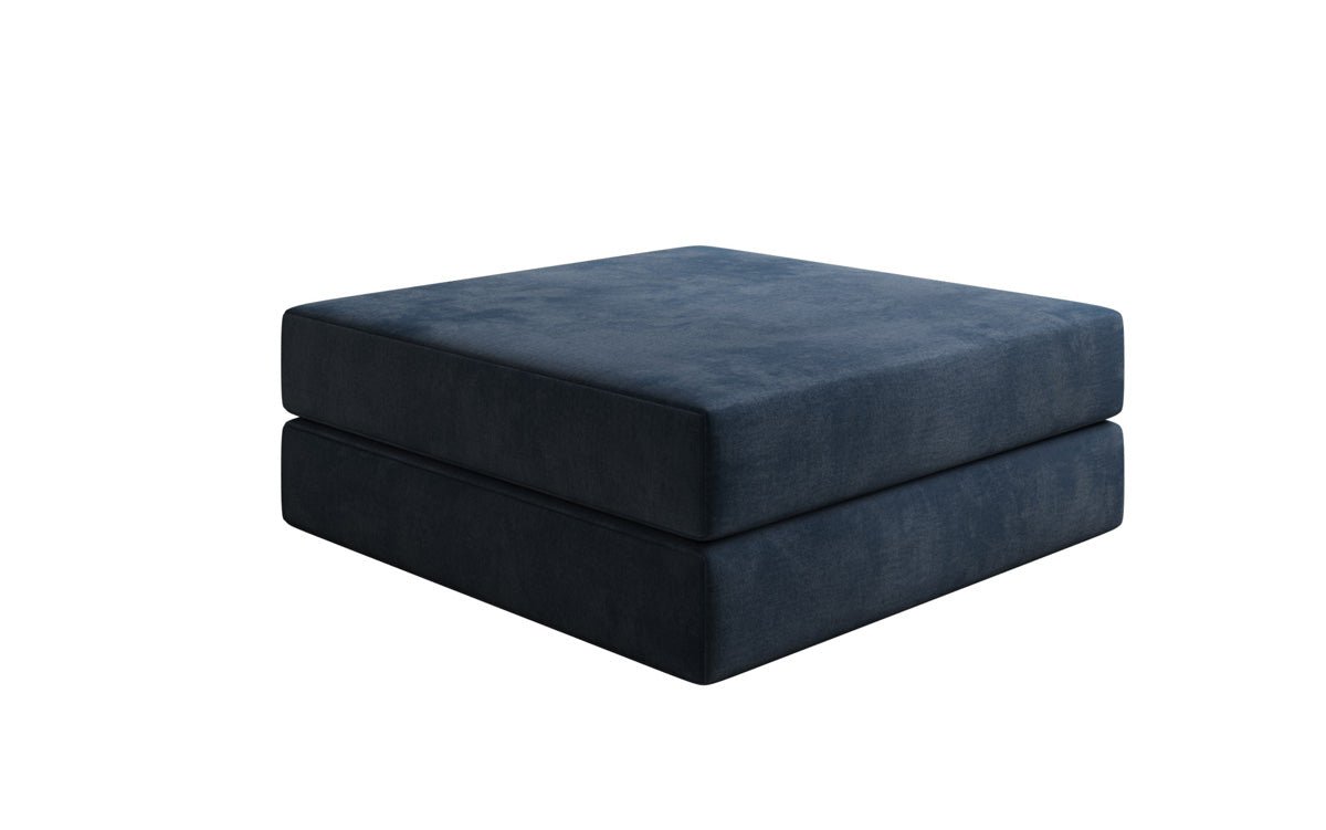 Beistellhocker Lazy en Velours