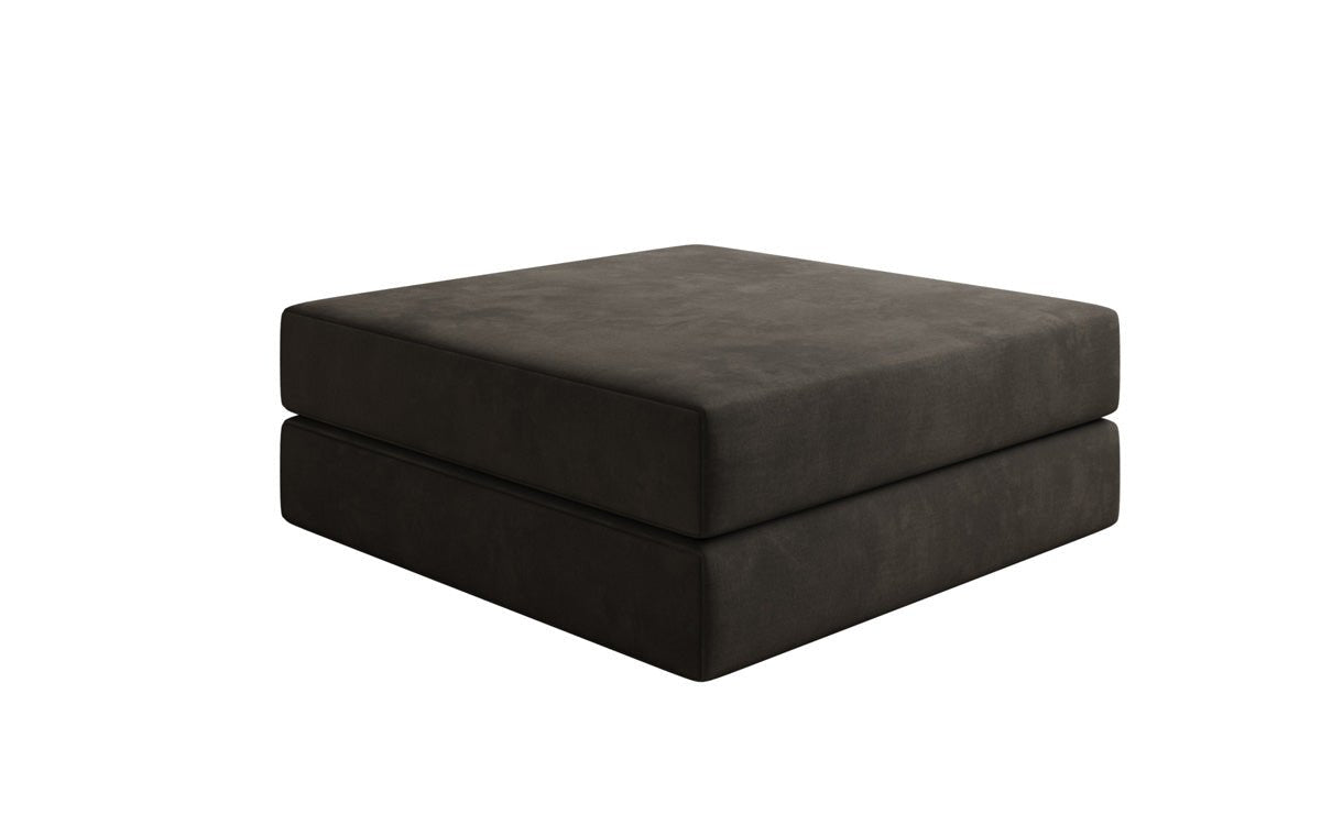Beistellhocker Lazy en Velours