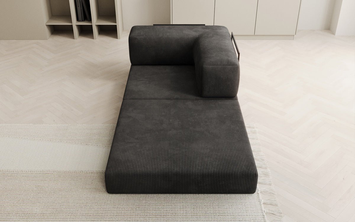 Sofa-Sessel Lazy en corduroy pour designer