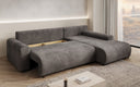 Designer Ecksofa Hanna mit Schlaffunktion und Stauraum