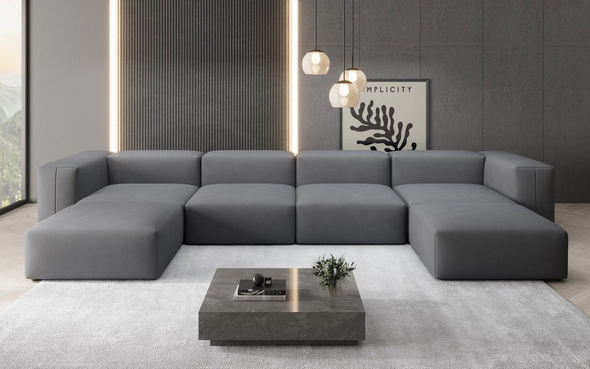 Canapé Designer U Snug en Tissu