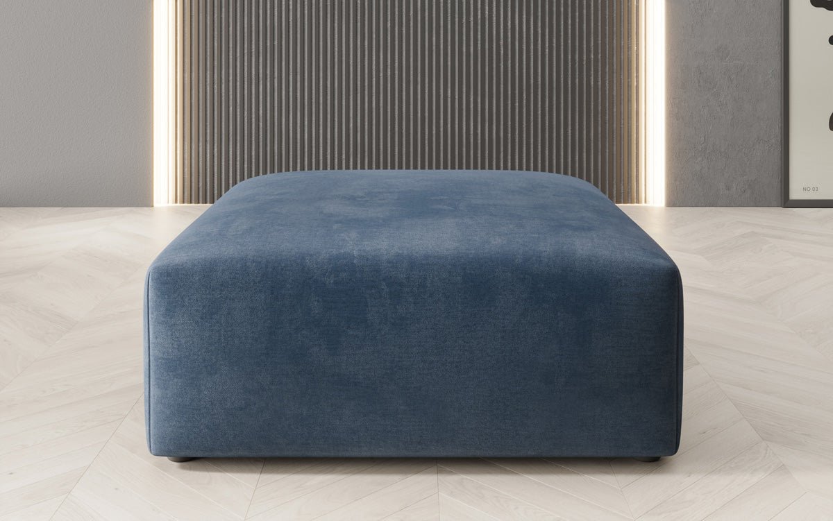 Tabouret d'appoint 80 cm Snug en Velours