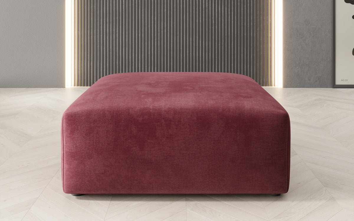 Tabouret d'appoint 80 cm Snug en Velours