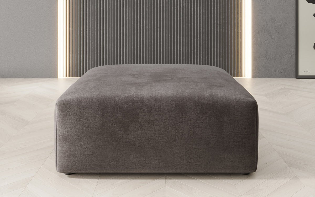 Tabouret d'appoint 80 cm Snug en Velours