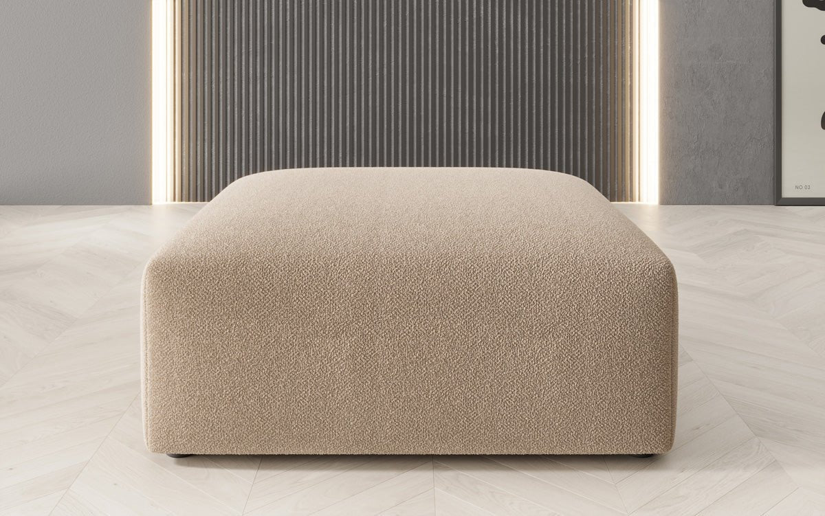Tabouret d'appoint 80 cm Snug en Bouclé